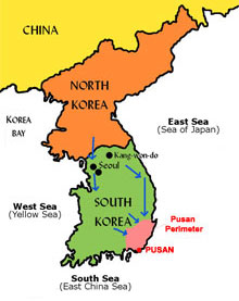 Korean War Map 001